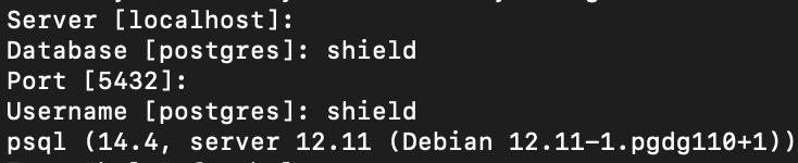 Shield connection config